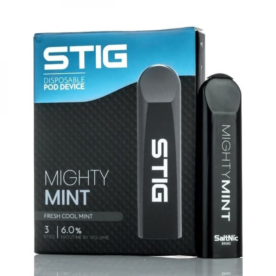 سحبة ستيج مايتي نعناع - STIG MIGHTY MINT SaltNic