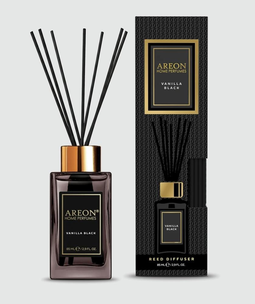 معطر المنزل الفاخر 85 مل برائحة الفانيلا بلاك