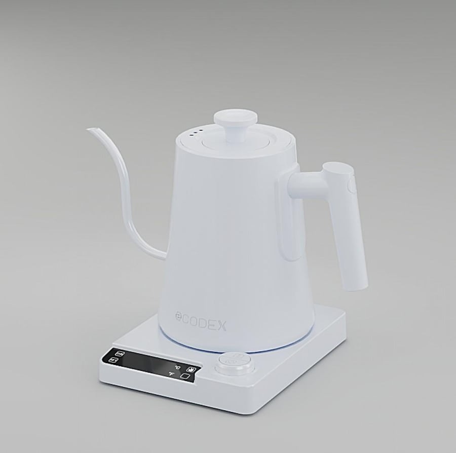غلاية كوديكس ابيض | Codex Kettle White