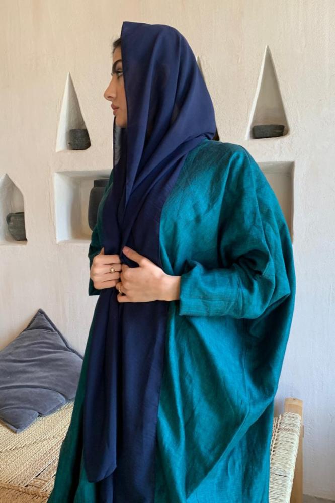لينن طبيعي اخضر