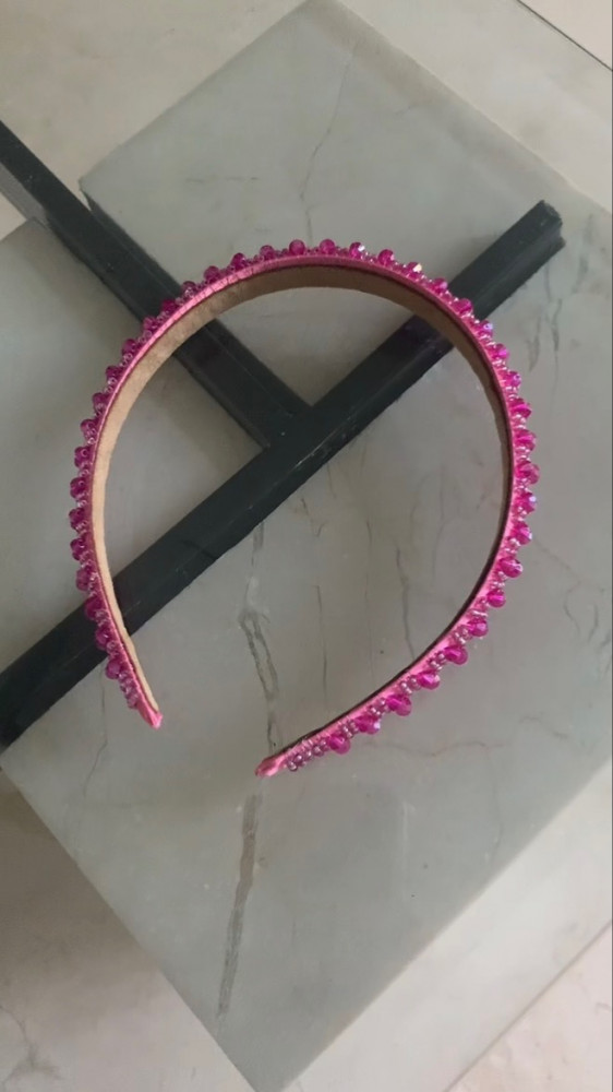 hair band pink