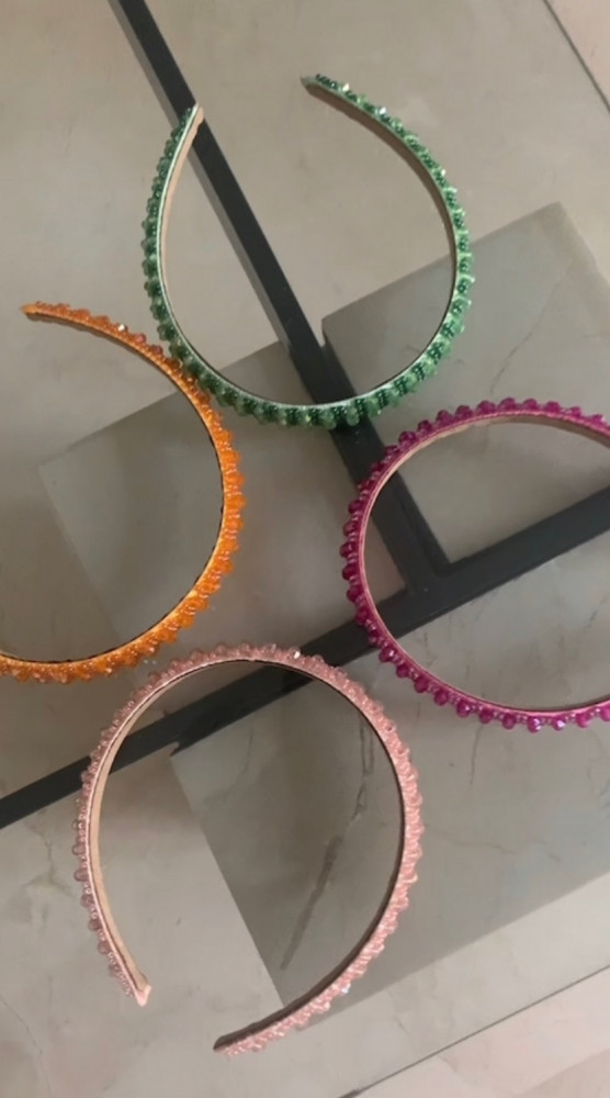hair band pink
