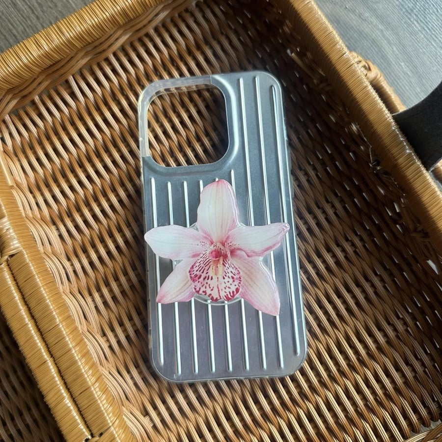 Orchid Pop sockets-F