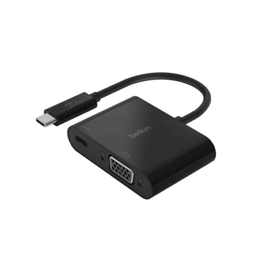 محول Tybe-C الى VGA بقوة 60 واط من شركة belkin
