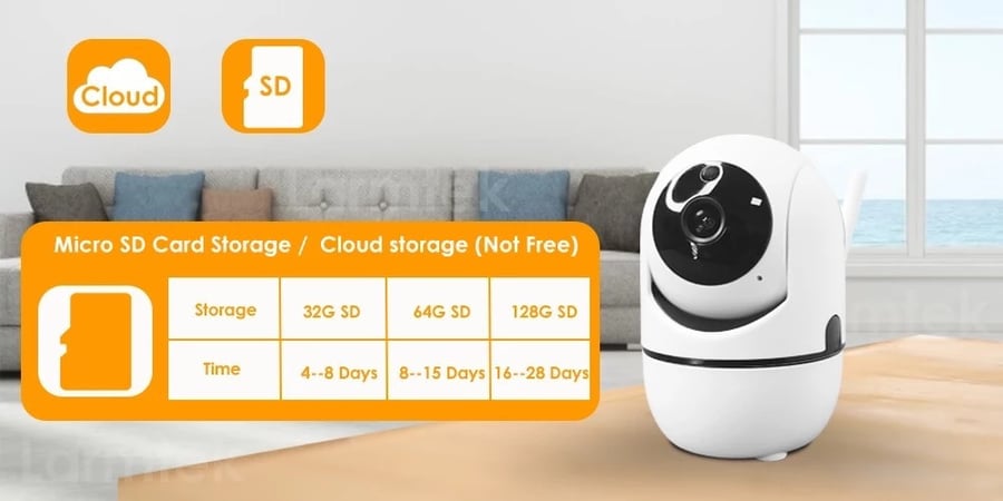 كاميرا ذكية دوران 360 درجة خصائص متعددة وذكية