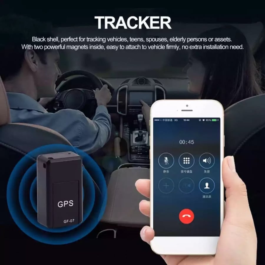 اصغر جهاز تعقب و تتبع GPS مغناطيسي بالاضافة الى خاصية التنصت للاطفال