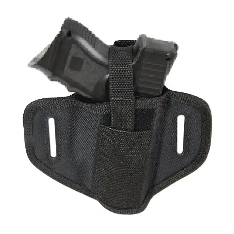Holster tactical for carrying the pistol, attaches to the belt, secured
