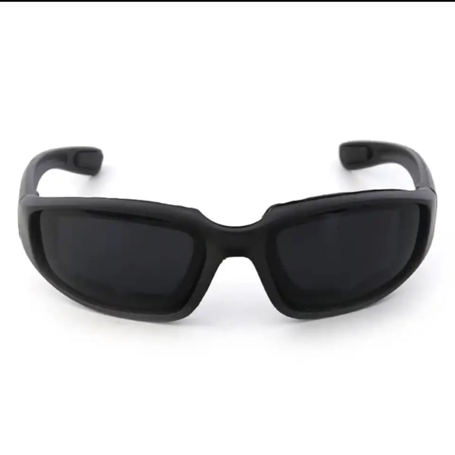 Eye protection glasses suitable for shooting or riding bicycles available with 3 different lenses