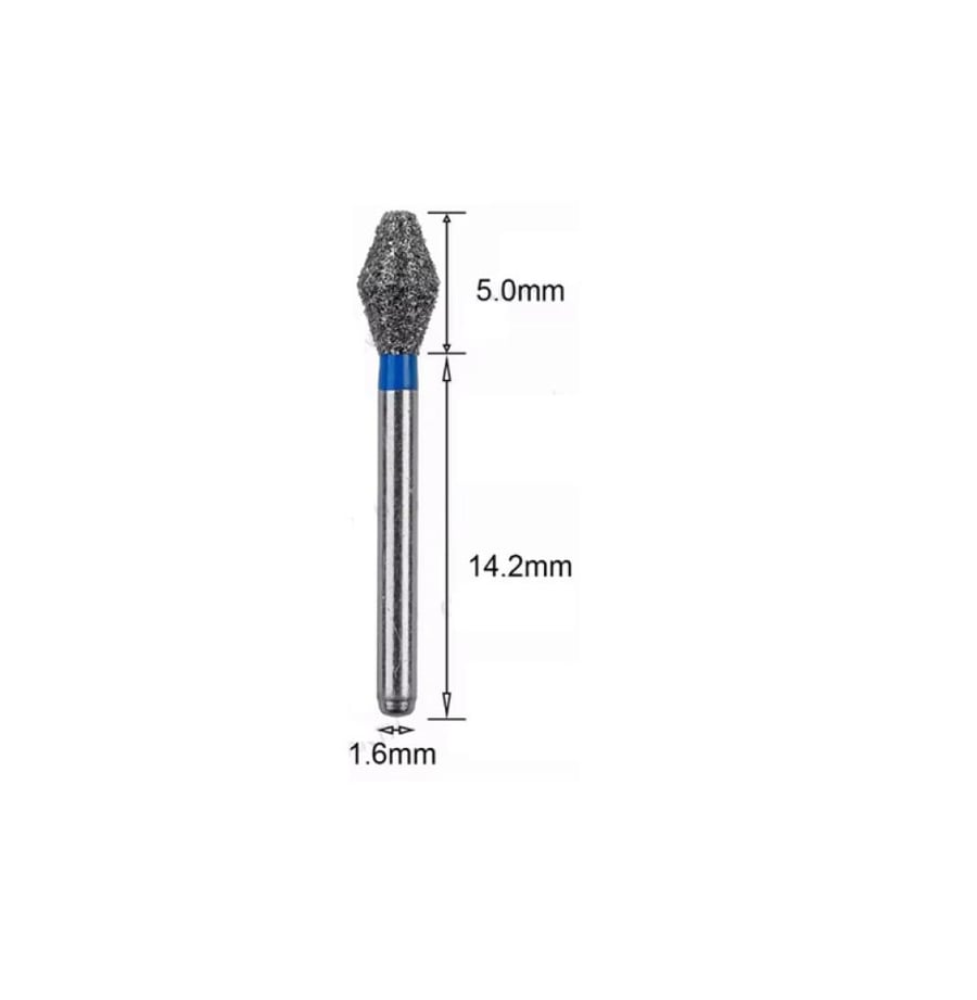 FG DIAMOND BUR  ISO:039/032- (pack of 5) - EX-11
