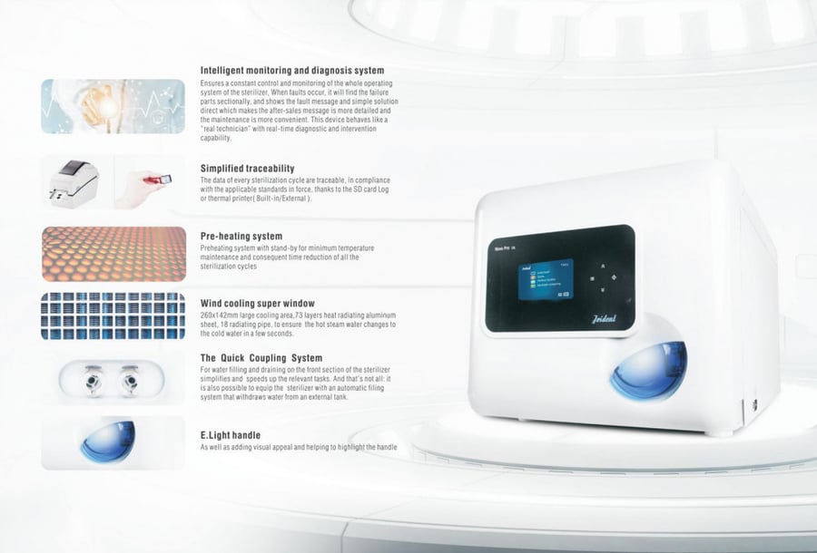 Medical Steam Autoclave 23L / Novopro23