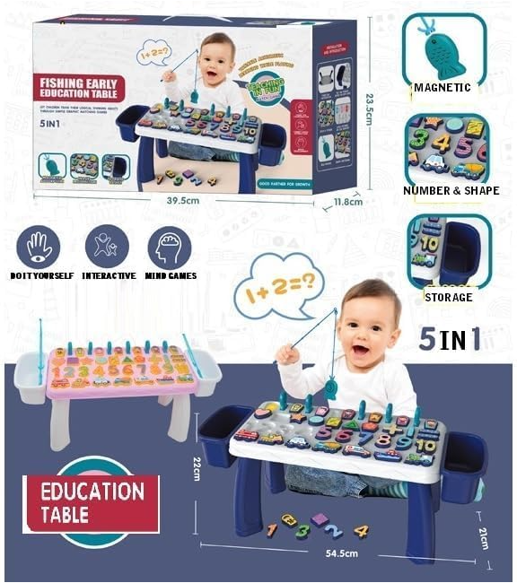 FISHING EARLY EDUCATION TABLE