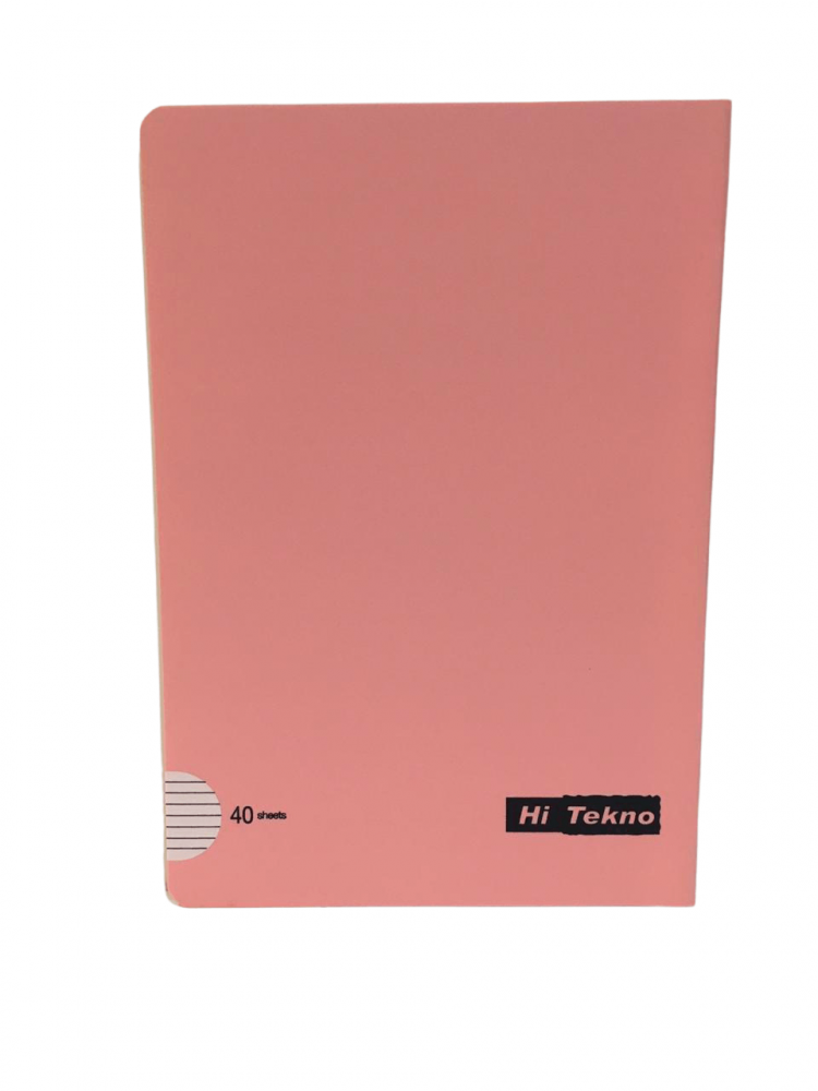 Arabic-Ruled Notebooks, Plain, 40 Sheets, A5, 9 Colours (Each)