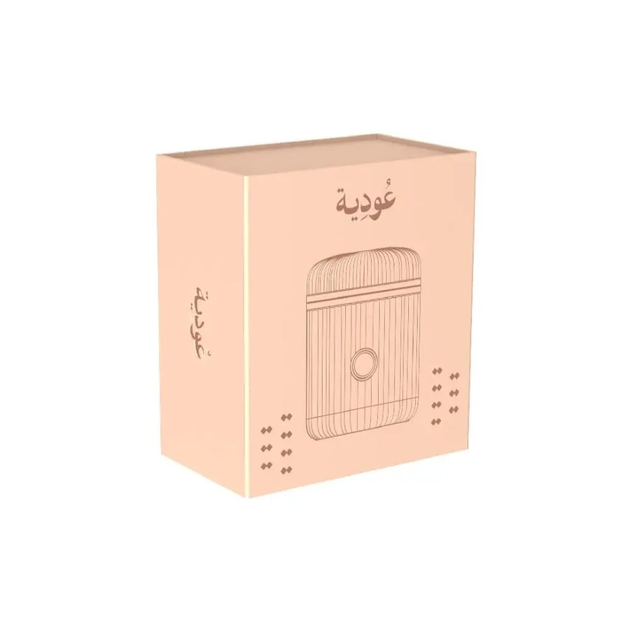 عودية - مبخرة إلكترونية قابلة للشحن للبيت والسيارة D007 - ذهبي