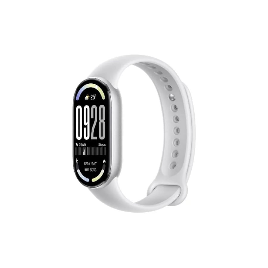 شاومي - سوار ذكي smart band 10 تصميم العصري والتقنية المتطورة _ متعدد الألوان