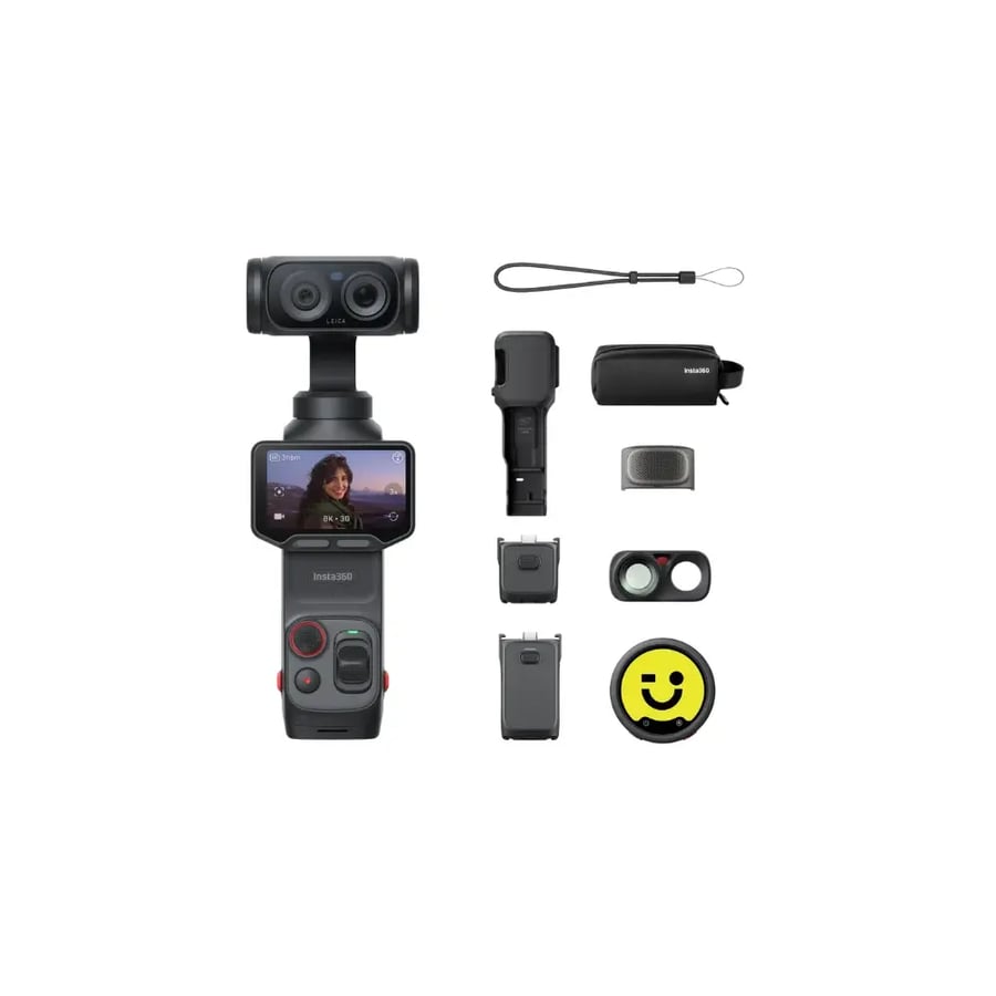 كاميرا Insta360 لونا ألترا جيمبال حزمة كريتور - اسود