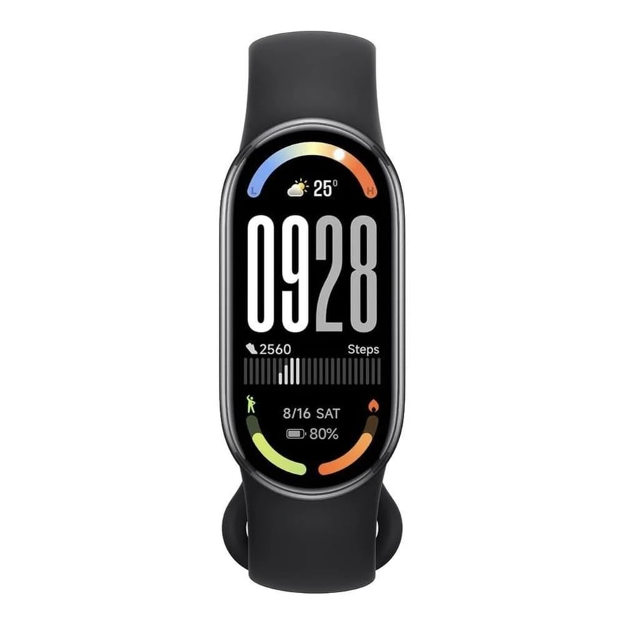 شاومي - سوار ذكي smart band 10 تصميم العصري والتقنية المتطورة _ متعدد الألوان