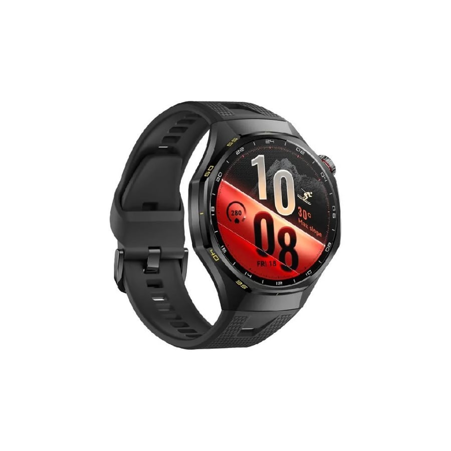 هواوي - ساعة WATCH GT 7 Pro مقاس 46 مم بهيكل من التيتانيوم وسوار EasyCross - أسود