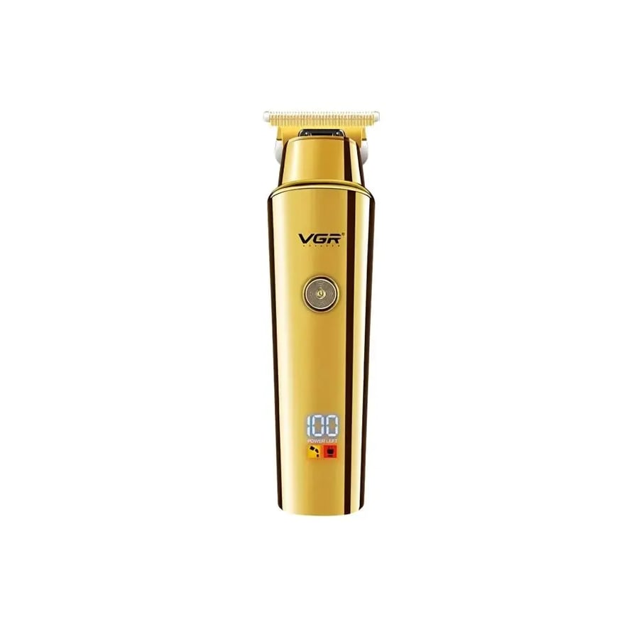 في جي ار _ ماكينة حلاقة وتحديد بشاشة LED وشفرات ستانلس ستيل V-947 - متعدد الالوان