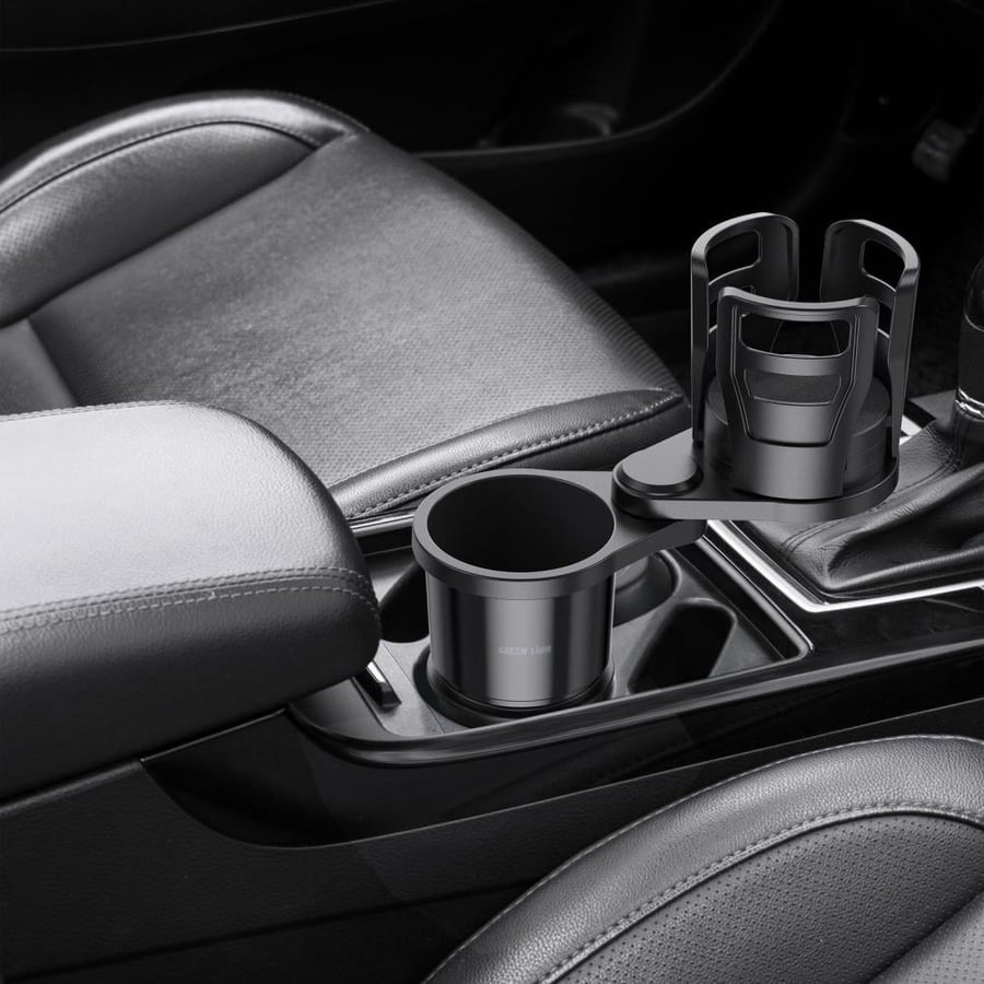 حامل اكواب للسيارة عالمي 2 في 1 جرين ليونGreen Lion Drive Flex 2 In 1 Cup Holder