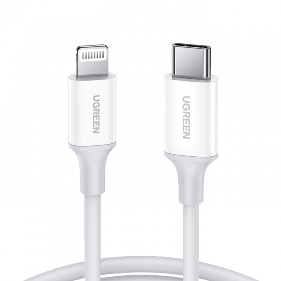 سلك شاحن يوجرين USB-C إلى آيفون بطول 1 م _ متعدد الألوان
