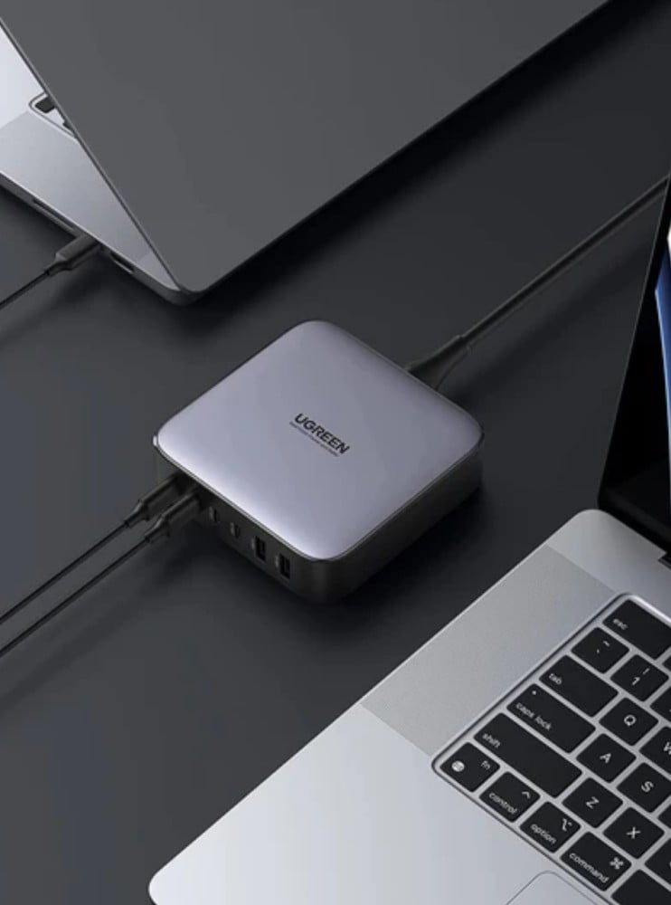 منصة شحن يوجرين 200 واط 6 منافذ USB + PD