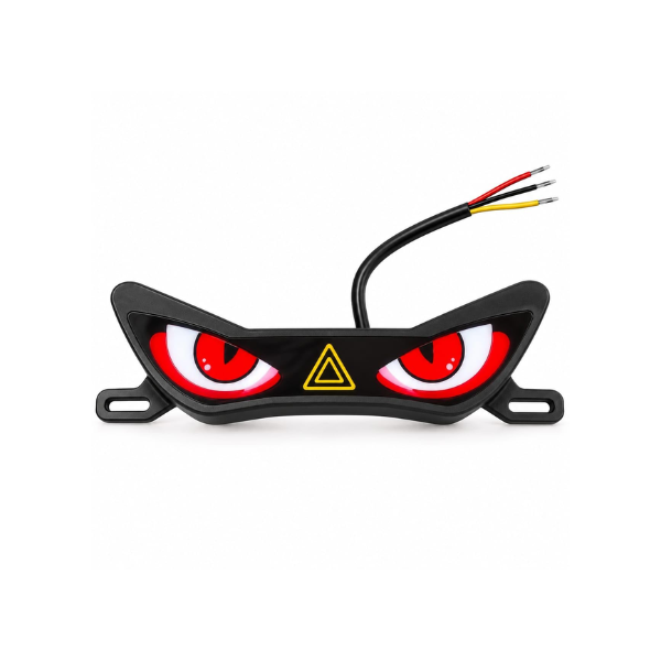 إضاءة ديفل لايت للدراجات النارية متعددة الألوان مع ضوء الفرامل – Devil Light