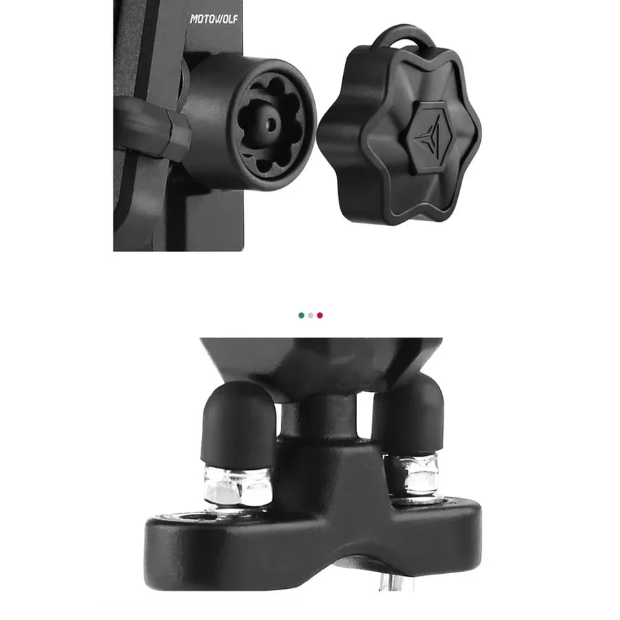 حامل جوال MOTOWOLF بار بدون شاحن MDL2827D