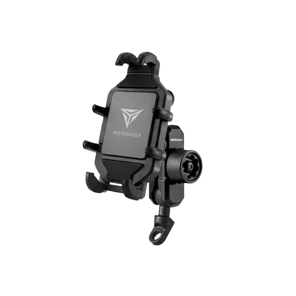 حامل جوال MOTOWOLF مرايا بشاحن MDL2827E