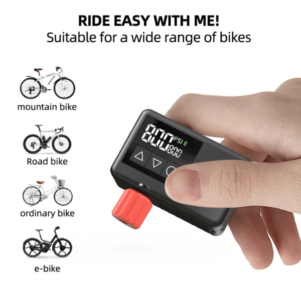 Mini Air Pump — مضخة هواء صغيرة محمولة للدراجات