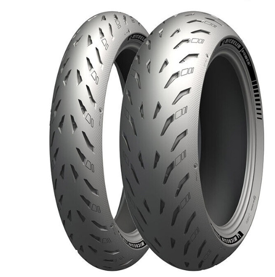 طقم كفرات ميشلان ريس POWER 5 200/55 ZR 17 M/C TL (78W) |  POWER 5 120/70 ZR 17 M/C TL (58W)