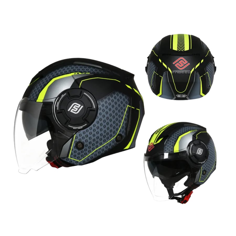 Faseed helmet open face