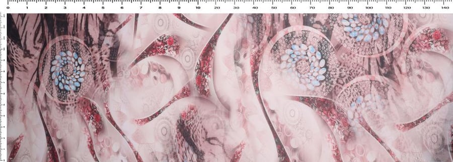 Cotton fabric, printed digital - 8872 India