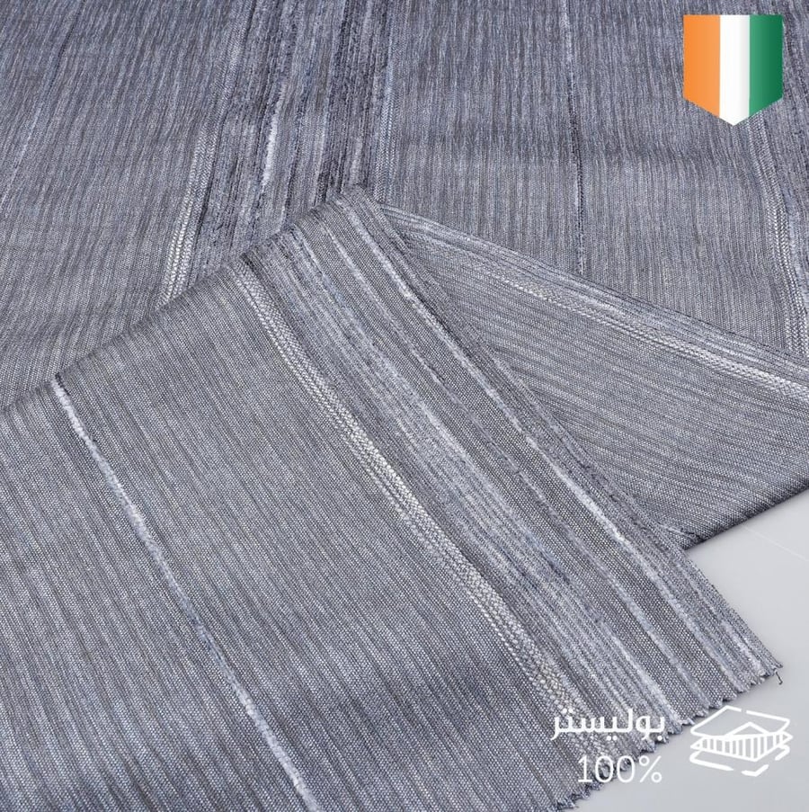 Indian thread striped polyester