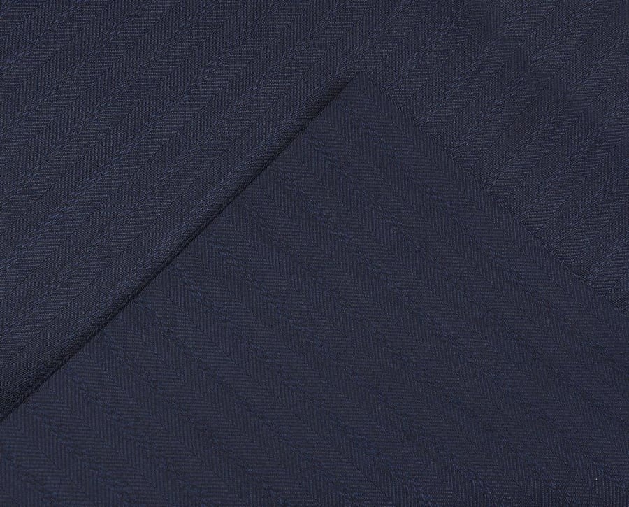 Italian wool fabric striped super 140 - 2964F