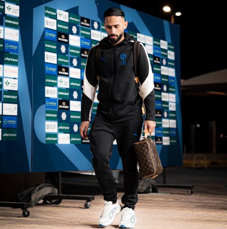 طقم سفر نادي الهلال السعودي 2025-2026 أسود
