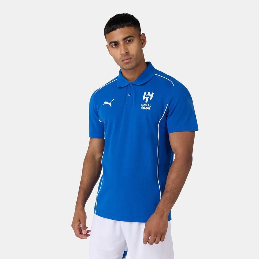 طقم الكاجوال نادي الهلال السعودي بلونه الأزرق 2027 من متجر لحظة تذكار