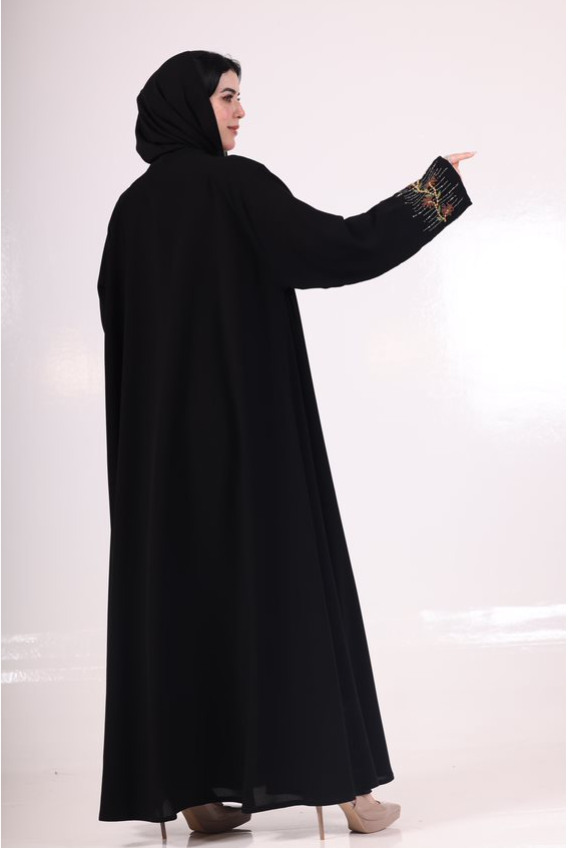 عباية روزان بقماش تويكس