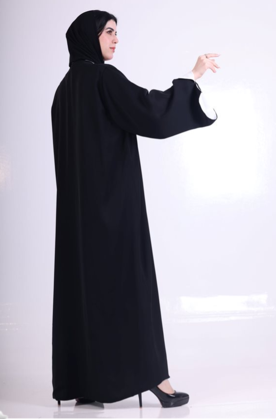 عباية بلاك بيري دبل فيس