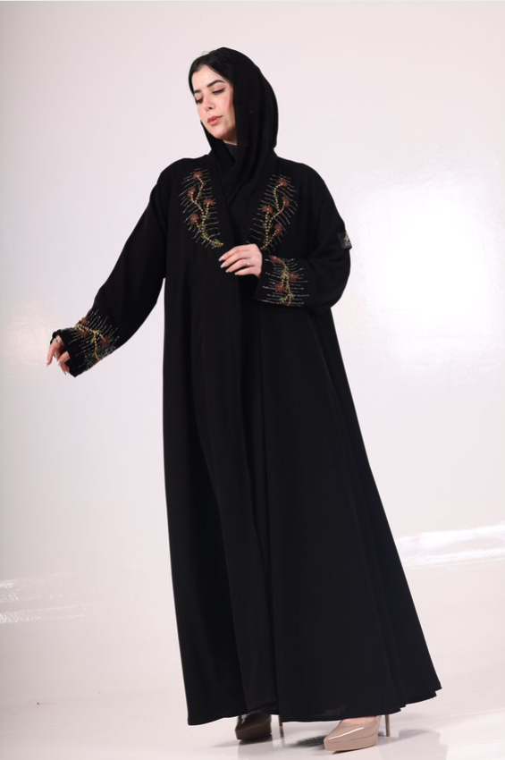 عباية روزان بقماش تويكس