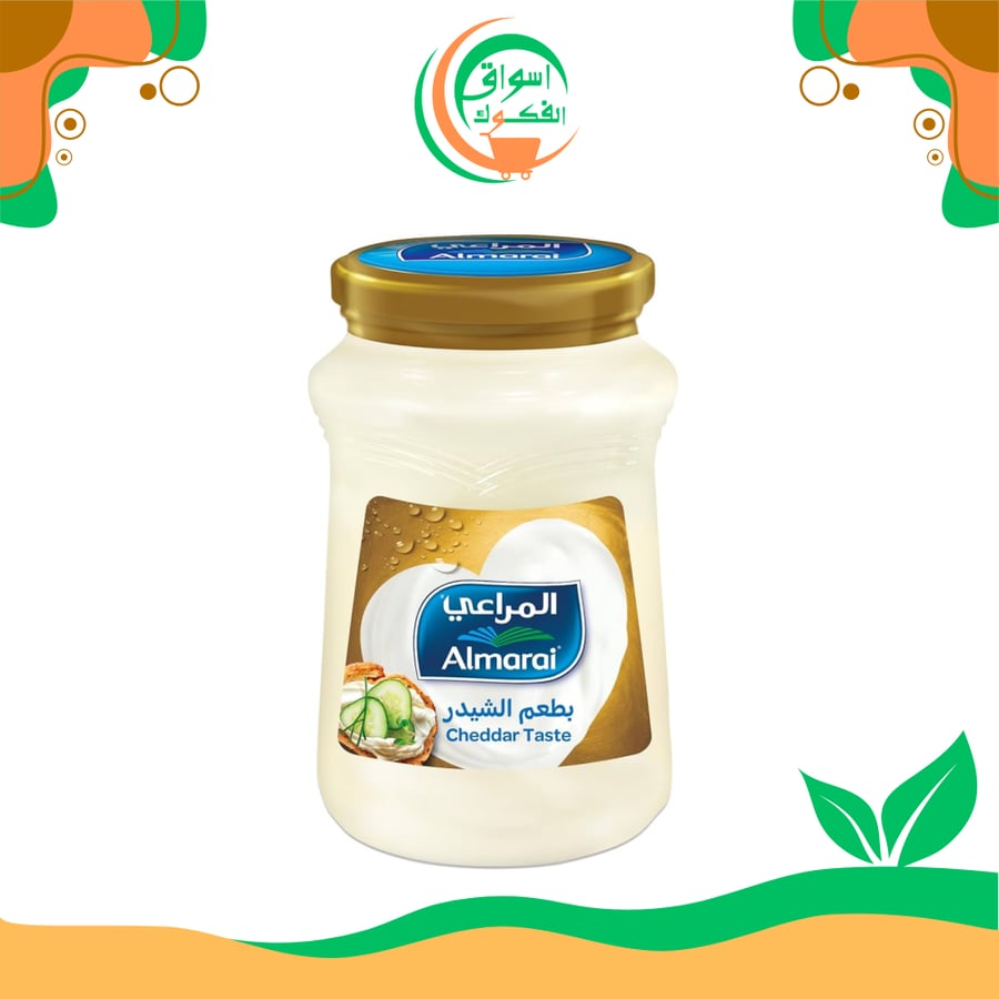 برطمان جبنة شيدر جولد قابلة للدهن من المراعي، 500 جرام almarai cream