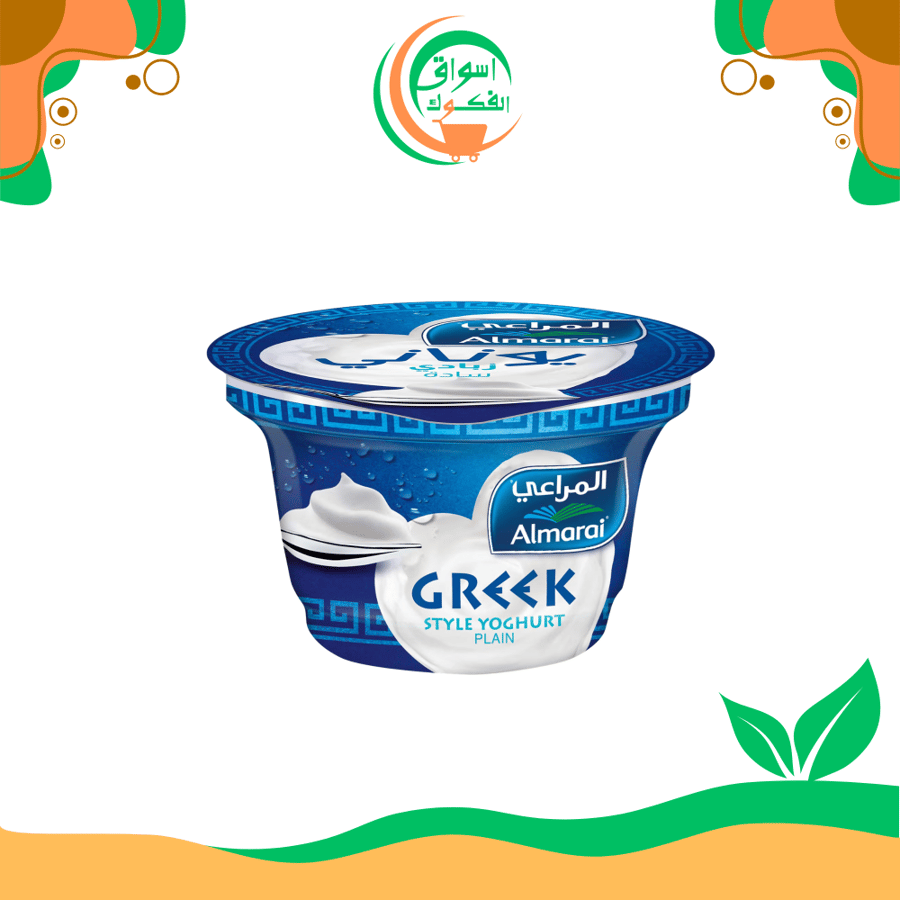 زبادي المراعي على الطريقة اليونانية سادة 150 غرام almarai greek yoghurt