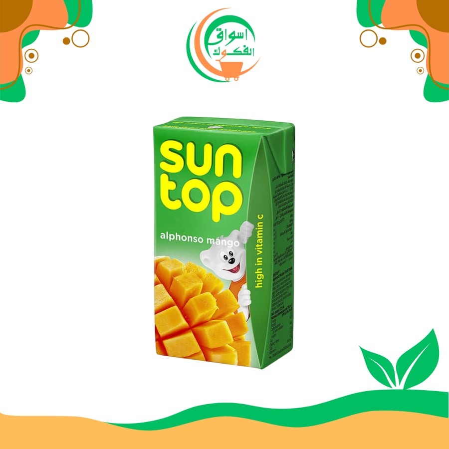 مشروب مانجو سن توب 250 مل sun top