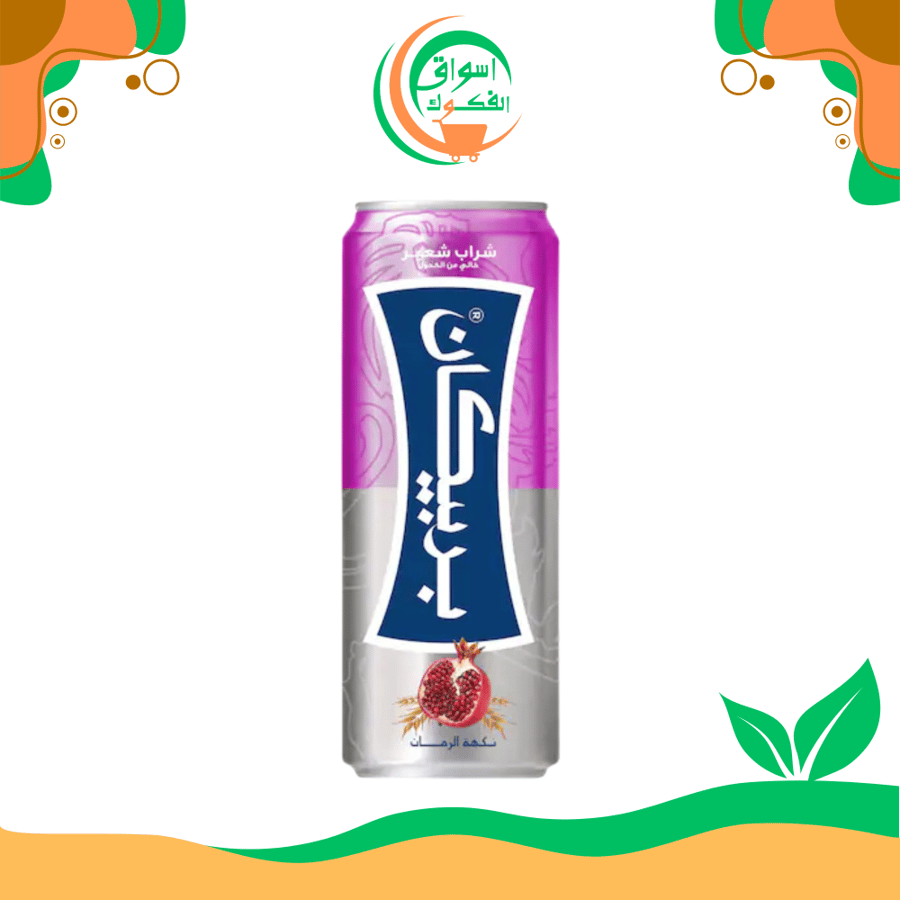 باربيكان شراب شعير بنكهة الرمان 250 مل pomegranate