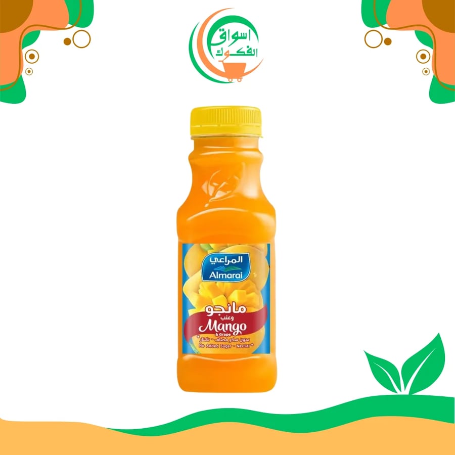 عصير المراعي مانجو وعنب 300 مل almarai mango