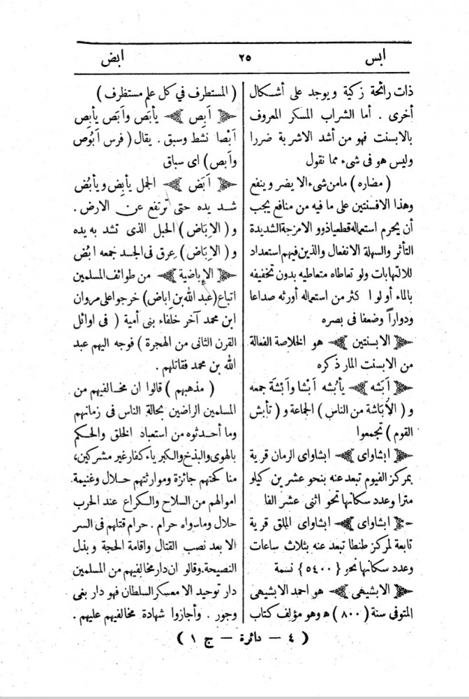دائرة معارف القرن العشرين 1/10