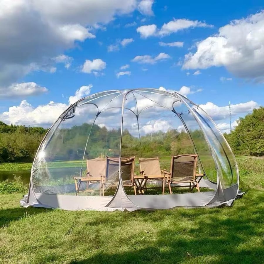 Winter transparent tent size 3*3 meters *filtering
