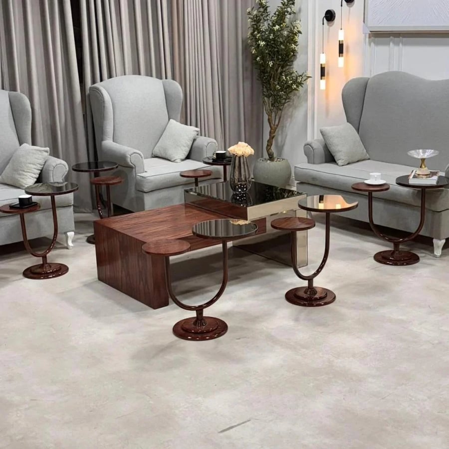 طقم طاولات 7 قطع