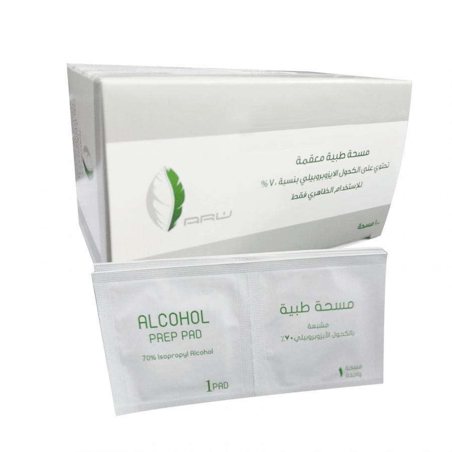 مسحات طبية معقمة من أرو 100 مسحة