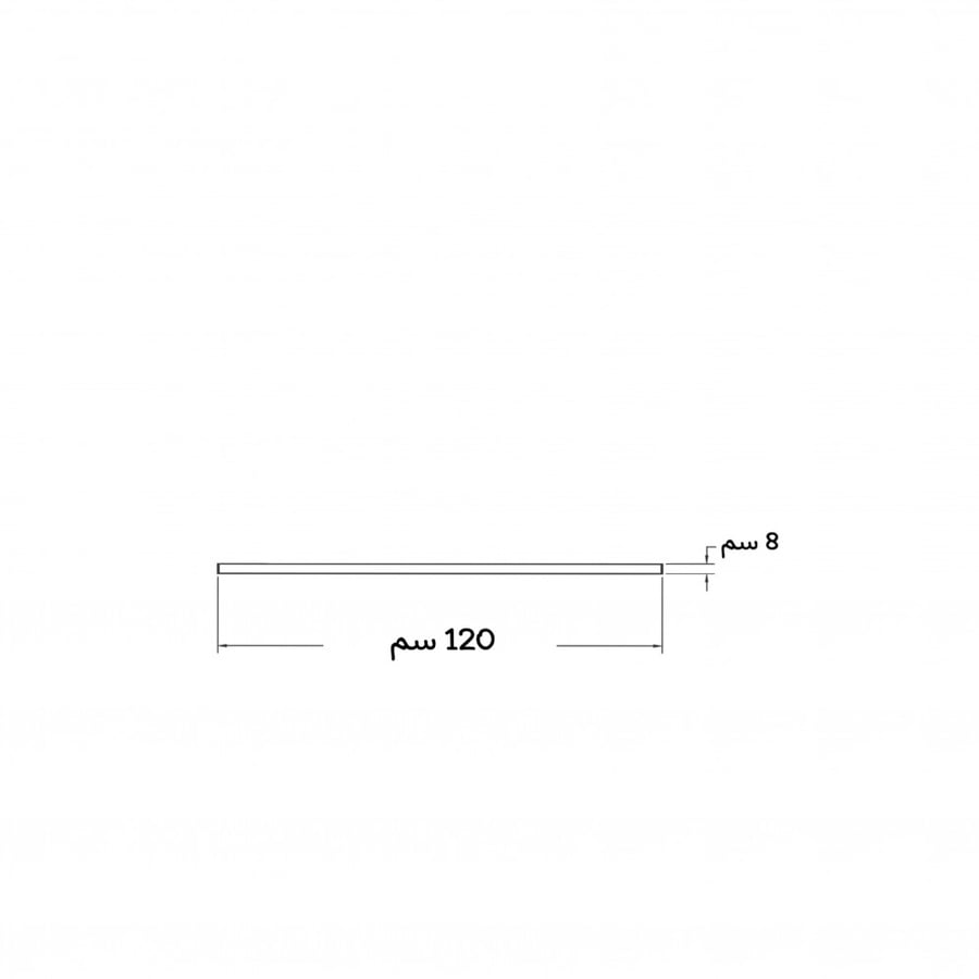 لينير غاطس اسود 60 واط اصفر