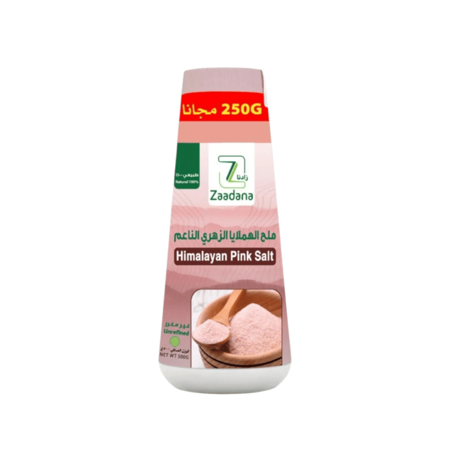 ملح الهيمالايا الزهري الناعم 500 جم.
